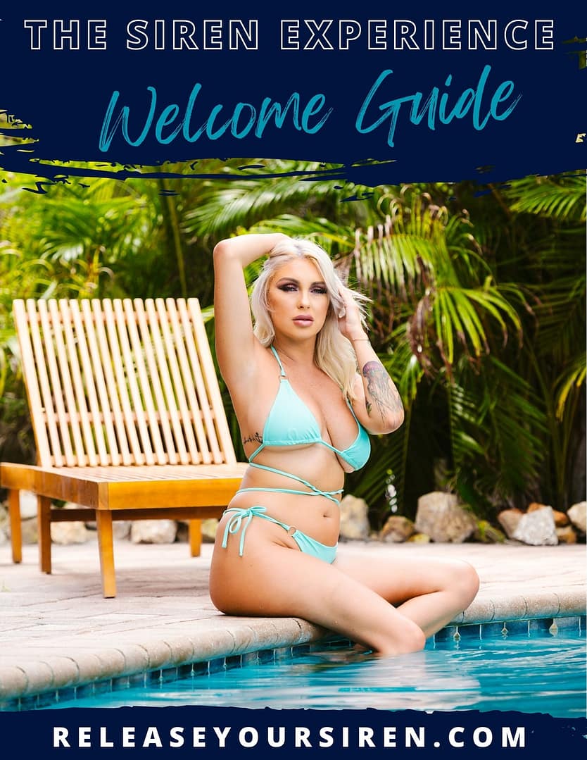 the cover of the welcome guide for Release Your Siren